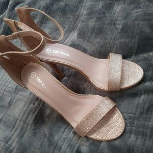 Brand new strappy heels